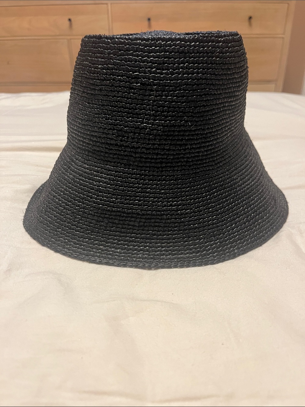 NWT Janessa Leone Felix Black Bucket Hat